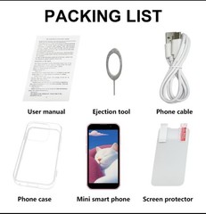 Mini phone unlocked 2gb+16Gb