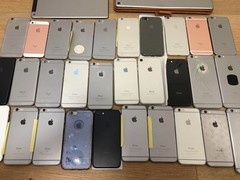 Lot Of Assorted Apple iPhones, iPads- For Scrap only or PARTS ONLY or Repair ICL