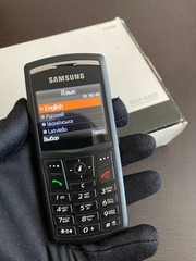 Ultra slim RARE Samsung SGH-X820 Black cellphone (unlocked) Korea full set