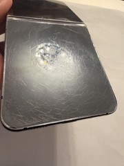 Samsung Galaxy Z Flip5 – 256 GB – Gray (T-Mobile) for parts -crack back –