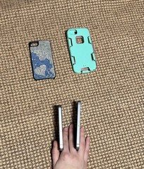Set Of 2 iPhones, iPhone SE And IPhone 4S, Cases Included, Unsure If Functional