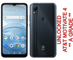 UNLOCKED AT&T Motivate 4 SL112A 32GB 3GB Android 4G LTE Smart Phone *A GRADE*
