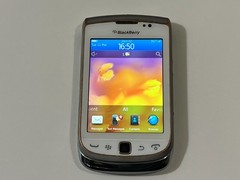BlackBerry Torch 9800 Unlocked 3G Slider Smartphone White Color Works