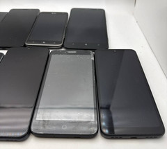 Lot of 9 Android Smartphones TCL A3X OnePlus LG Nokia Lumia 1320 No Power READ