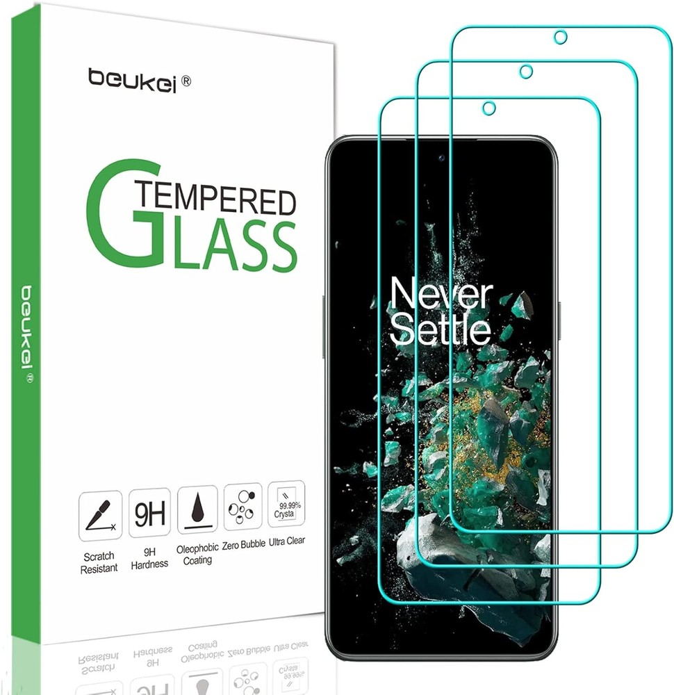 3PCS Screen Protector for OnePlus 10T 5G Tempered Glass Touch Sensitive Case Fri