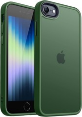 Matte Case for iPhone SE 3/2 2022/2020 iPhone 8/7 4.7 Inch Military Drop Certifi
