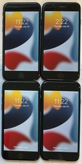 LOT OF FOUR USED GSM UNLOCKED APPLE iPhone 7, 128GB A1660 MNAJ2LL/A PHONES