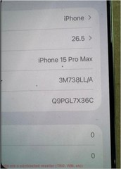 Apple iPhone 15 Pro Max 256GB Natural Titanium FLEX POLICY SEE DETAILS