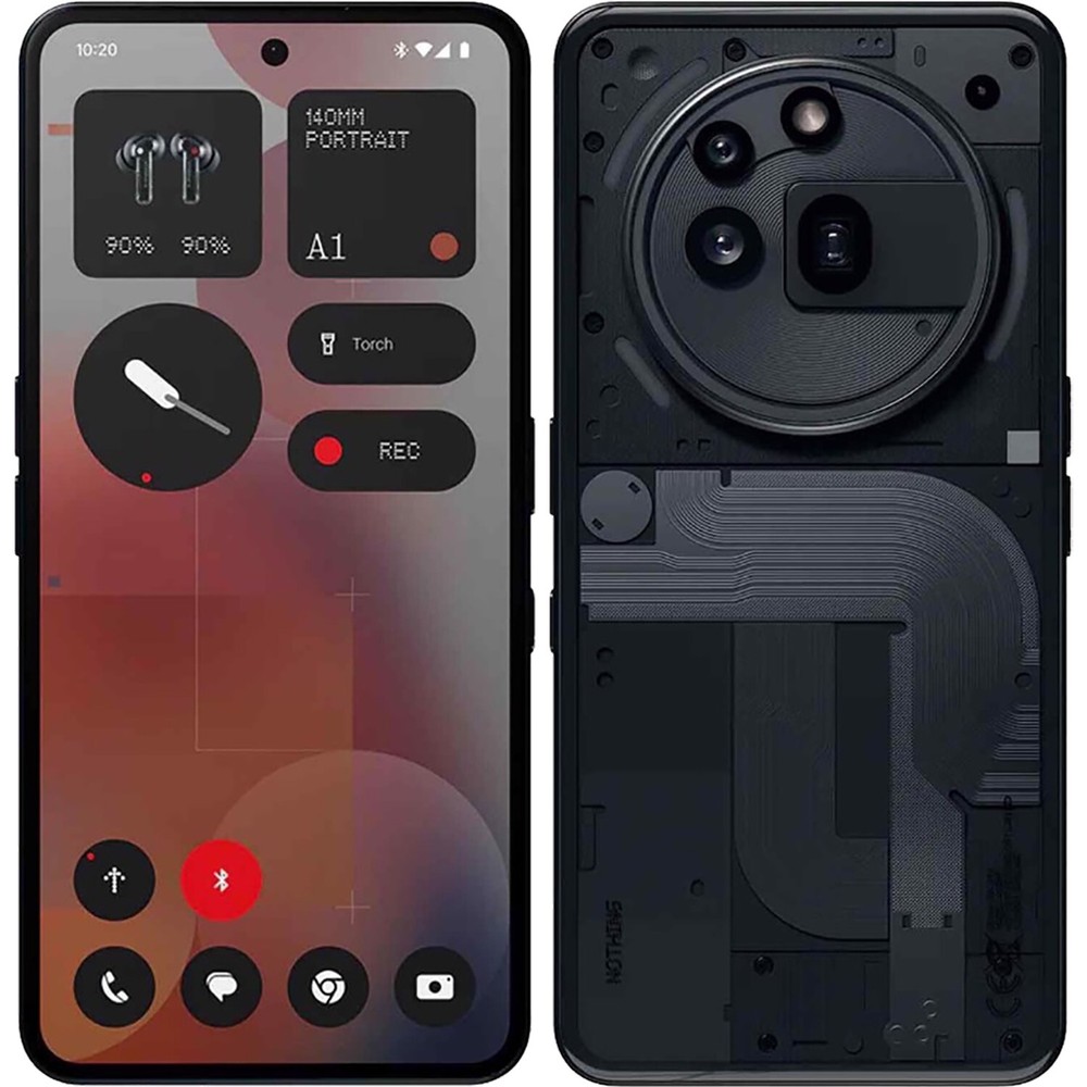 Nothing Phone (3a) Pro 5G Black 256GB + 12GB Dual-SIM Unlocked GSM NEW