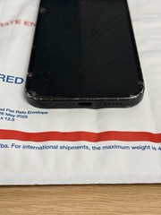 Apple iPhone 15 Unlocked 128GB – cracked front & back – parts or repair