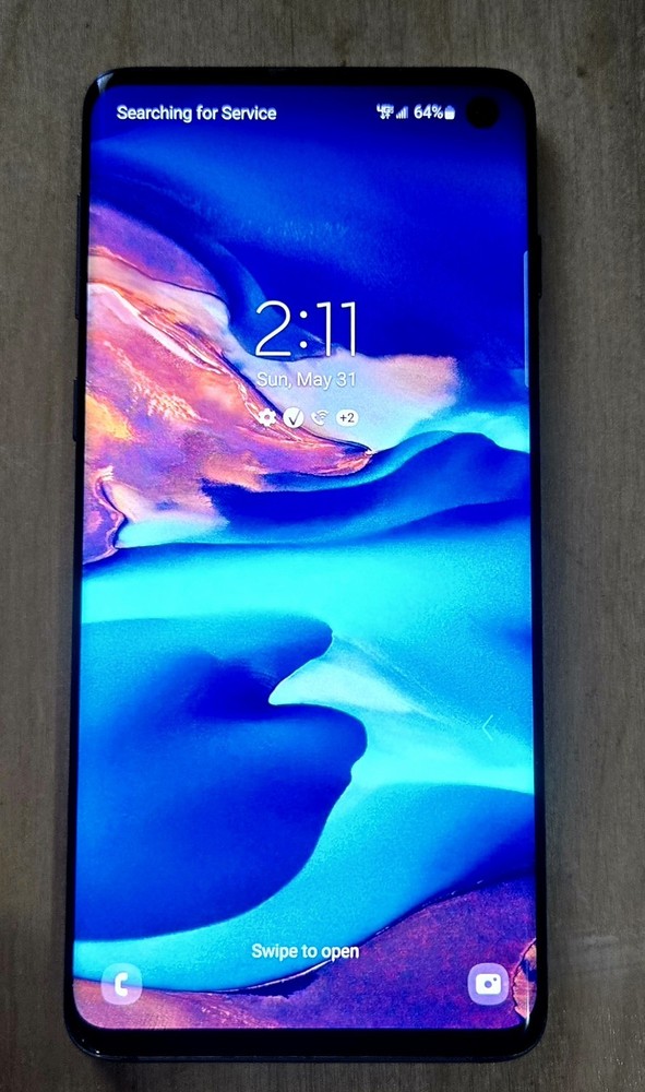 Samsung Galaxy S10 128 GB Prism Black (Verizon) Phone Great Condition