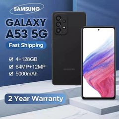 💯Samsung Galaxy A53 5G SM-A536U-128GB Black (Full Unlocked) Brand New Sealed cn