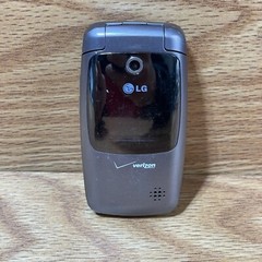 LG Verizon VX-5400 Silver Portable 2.1 inches LCD Display Cellular Flip Phone
