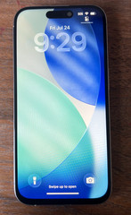 Unlocked Apple iPhone 15 Pro 512GB NTQX3LL/A – BAD FRONT CAMERA and SCREEN