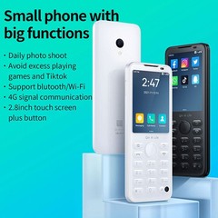 Qin F21 PRO 4G LTE Android 11 Mini Smartphone 2.8-inch Touch Screen Keyboard