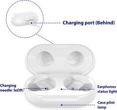 Wired Charging Case Replacement for Samsung Galaxy Buds+ Plus SM-R175, SM-R170
