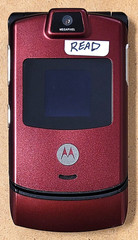 Motorola RAZR V3m – Maroon / Red ( CDMA ) Cellular Flip Phone -READ / Rare Color