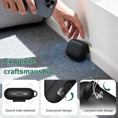 Protective Soft Silicone Case Cover for Apple AirPods Pro 3rd Gen (USB-C)