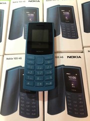Original New Nokia 105 4G Dual SIM 1.8inch 1020mAh Flashlight Games FM Radio