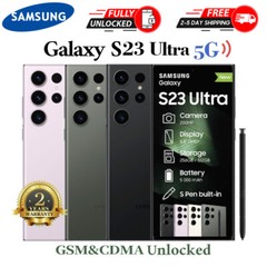 🔥🔥NEW&SEALED Samsung Galaxy S23 Ultra 5g Factory Unlocked GSM+CDMA 256/512 lot