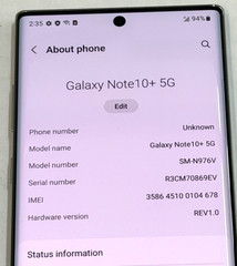 UNLOCKED Verizon Samsung Galaxy Note 10 Plus 5G N976V 256GB Smart Phone *A GRADE