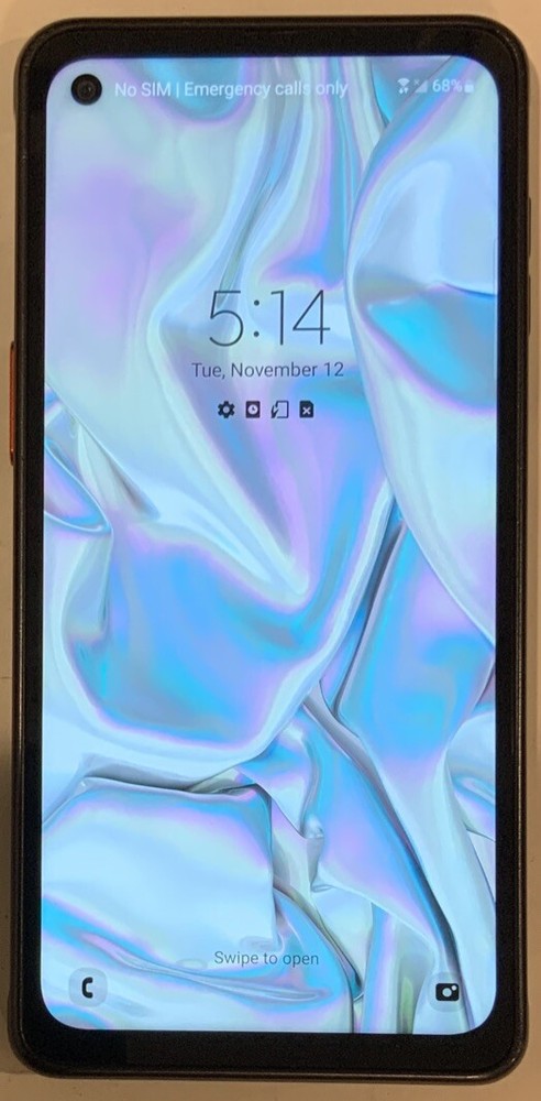 USED GSM UNLOCKED, SAMSUNG GALAXY XCover PRO 64GB SM-G715U ANDROID SMARTPHONE.