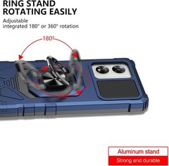 Boost Celero 5G SC Magnetic Case, Phone Case with Screen Protector, Ring Kicksta