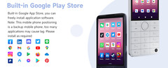 Qin F22 Pro Touch 4GB+64GB Screen Button Mobile WIFI GPS Bluetooth 4G Mobile