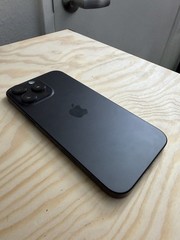 Apple iPhone 16 Pro Max Black Titanium, 256GB, Unlocked – Screen Crack