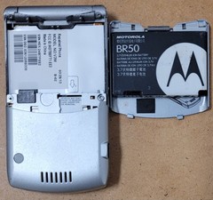Motorola RAZR V3m – Gray and Silver ( Sprint ) Cellular Flip Phone – READ