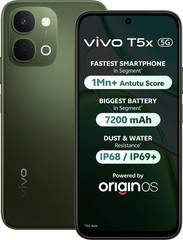vivo T5x 5G (Green, 128 GB 6GB RAM) Dimensity 7400-Turbo 6.76″ Global Version