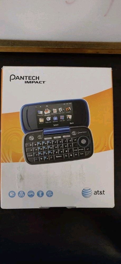 Pantech Impact P7000 – Blue (AT&T) -NEW- W/ All Parts