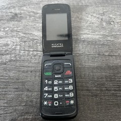 Alcatel Go Flip 3 – 4 GB – Black UNTESTED/NO BATTERY -Broken, for parts ONLY-