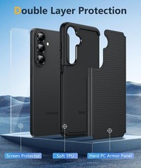 For Samsung Galaxy S26 Case with 1x Screen Protector, Military Grade Drop tested
