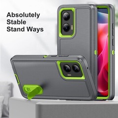 For Motorola Moto G Stylus 5G 2024 Case With 3-Layer Mil-Grade cover& kickstand