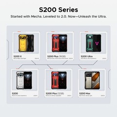 DOOGEE S200Ultra 5G Rugged Phone 48GB+1TB Smartphone Android 15 11000mAh NFC New