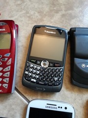 Lot of 7 Mixed Various Brands Cellphones-UNTESTED SOLD AS IS FOR PARTS OR R.