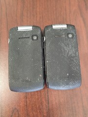 Lot of 2 Kyocera Kona S2151 Black ( Sprint ) Flip Phone