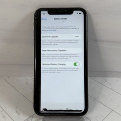 Apple iPhone 11 64GB Black A2111 T-Mobile Cracked Screen LCD and Back #H284