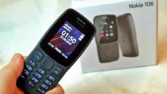 Nokia 106 2018 Dual Sim Unlocked FM Radio Big Button Mobile Cell Phone Version