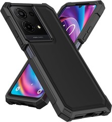 For TCL K32/K33 5G 2025 Phone Case with Tempered Glass Screen Protector,Slim Sof