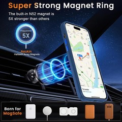 Case for iPhone 14 Pro Max with Screen Protector, Slim Shockproof Protective Cov