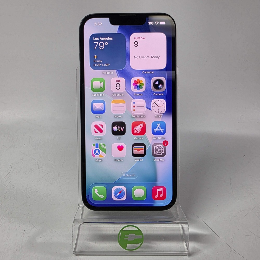Unlocked Apple iPhone 16e 128GB 26.4.1 Black MD0D4LL/A