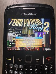 BlackBerry Curve 8530 Smartphone Black Verizon Poker Tested Works Scratch AS IS