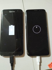 Lot of 15 Samsung Galaxy S10e(1) S9(1) S8(2) S7edge(1) S7(5) and other for parts