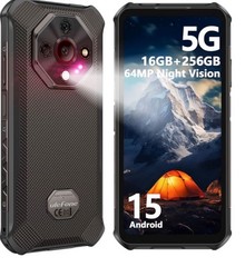 X16 Pro 5G Rugged Phone, 16GB+256GB/2TB, MTK Dimensity 6300 Android 15, 10360mAh