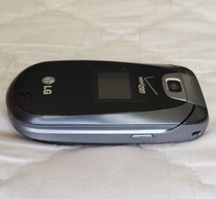 LG VN150 Flip Phone Gray Verizon Tested Working Phone Only