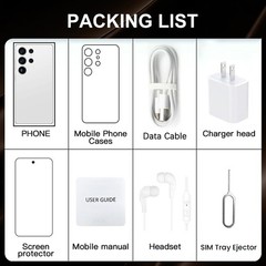 NEW G25 Ultra 5G Unlocked Android 15 Dual SIM 32GB Smartphone Cheap Mobile Phone
