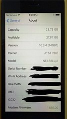 Apple iPhone 5 32GB – Black/Slate – Used Good Condition w/ Box AT&T