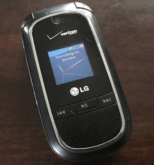 LG Cosmos VX8360 Blue/Silver 44MB Verizon Wireless Flip Cell Phone *Tested*